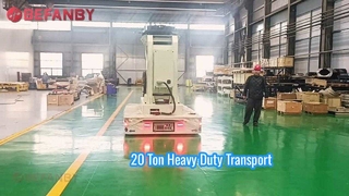 รถเข็นรับส่ง AGV ที่ได้รับการรับรองจาก CE, ยานพาหนะนำทางอัตโนมัติไร้ร่องรอยที่เสถียร