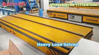 รถเข็นขนย้ายสำหรับงานหนักขนาด 12 ตัน, ยานพาหนะนำทางด้วยรางแบตเตอรี่อัจฉริยะ