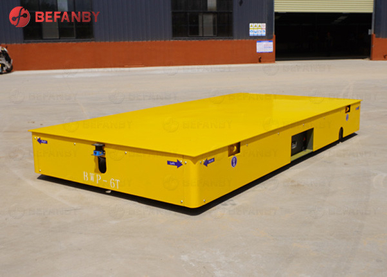 Battery Power Flatbed Trackless Trolley For Sale