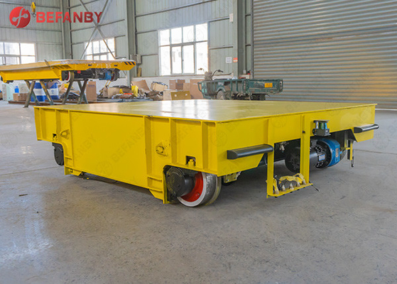 Steel Mill Factory Transfer Car On Low Voltage Rail