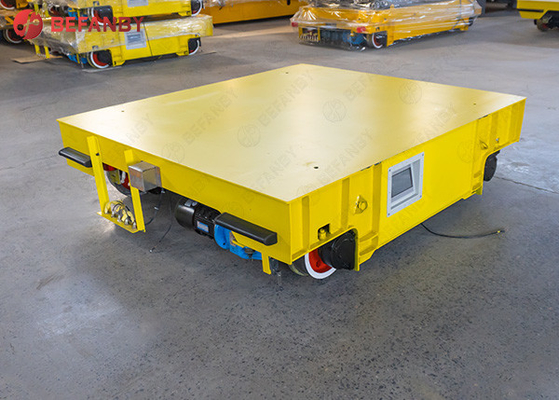 Steel Mill Factory Transfer Car On Low Voltage Rail