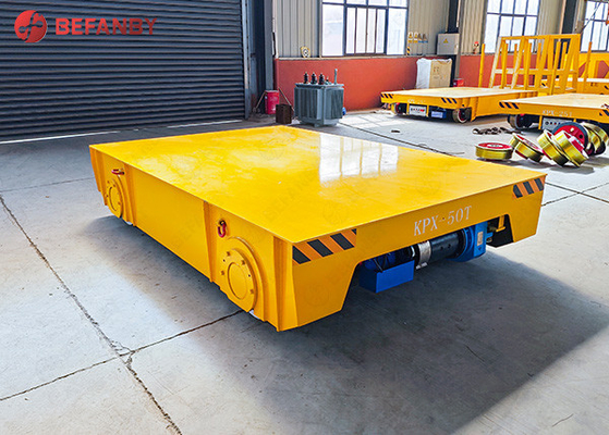50T Railway Batery Motorized Transfer Carts