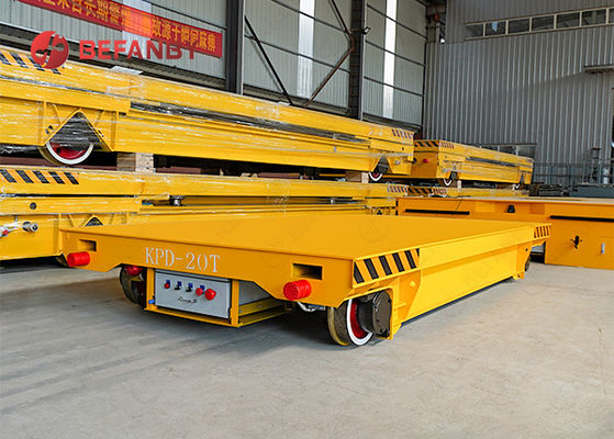 20T Rail Cast Steel Forging Factory Wheel Operated Transfer Cart