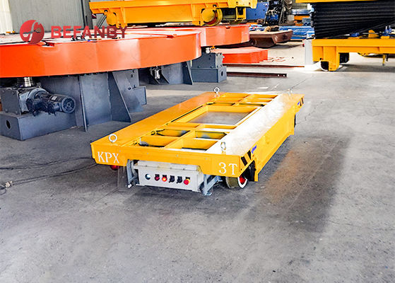 Anti Heat Factory Transfer Cart Cylinder 1 - 300 Load Capacity Move On Rails