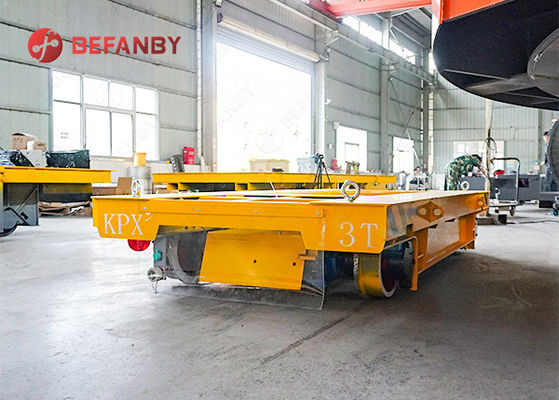 Anti Heat Factory Transfer Cart Cylinder 1 - 300 Load Capacity Move On Rails
