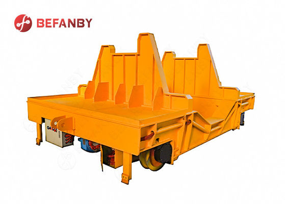 Customized Hand Pendant Control Rail Transfer Cart with 24 Months Warranty for Stable Operation