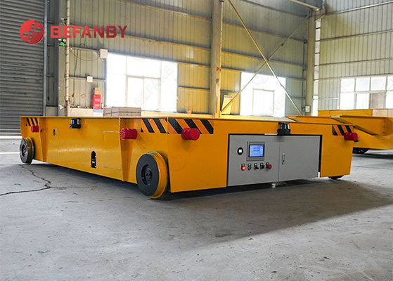 Environmental Cast Steel Wheel Battery Transfer Cart with 24 Months Warranty for Rail Operation