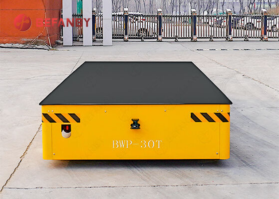 Customized 30T Capacity Trackless Transfer Carts