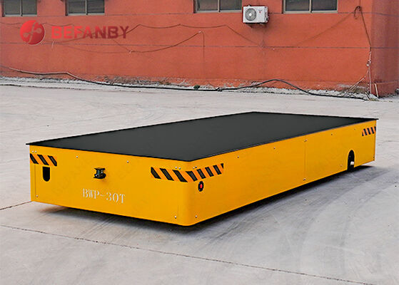 Customized 30T Capacity Trackless Transfer Carts