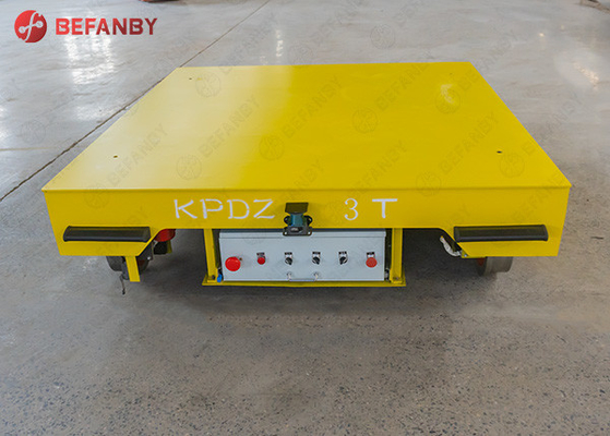 Steel Mill Factory Transfer Car On Low Voltage Rail
