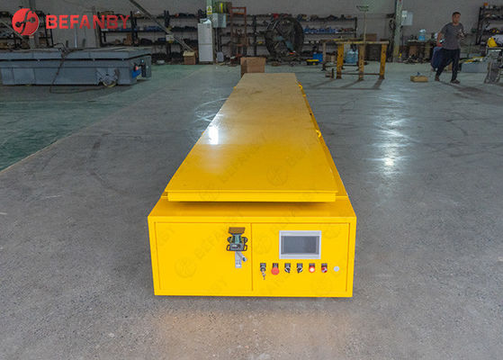 รถเข็นถ่ายโอนอัตโนมัติ AGV แบบไร้ราง ความเร็ว 20 เมตร/นาที วัสดุ Q235