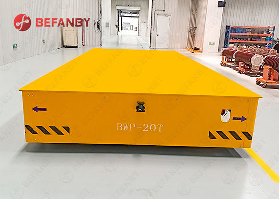 20 Ton Magnetic Navigation Electrical Trackless Transfer Vehicle