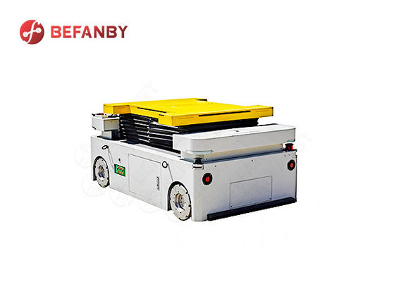 1.5T Mecanum Wheel With PLC Control Steerable Automatci Guided Vehicle