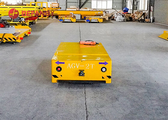 Professional 2T Load Capacity AGV Transfer Cart with Intelligent Navigation System and Battery Power