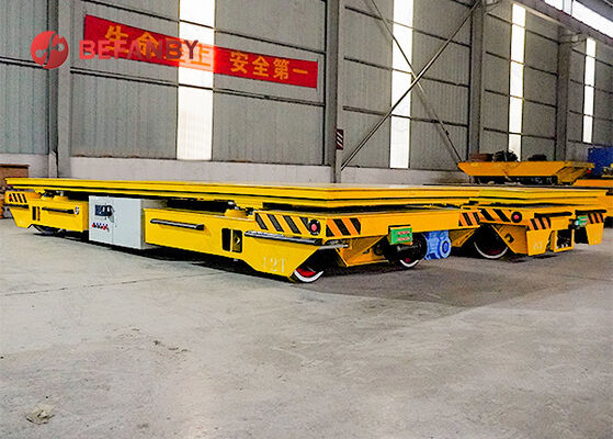 รถเข็นถ่ายโอน RGV ขับเคลื่อนด้วยแบตเตอรี่ 12 ตัน พร้อมระบบควบคุมอัจฉริยะ