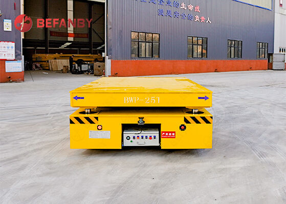 กระบะขนส่งที่ใช้พลังงานแบตเตอรี่ 35T ที่ใช้พลังงานไฮดรอลิกลิฟท์