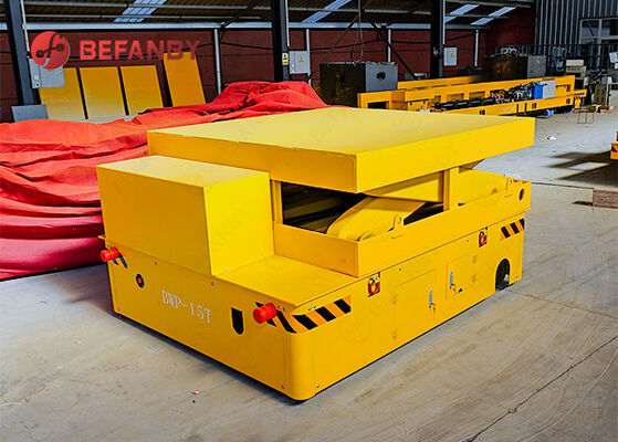 Steerable Lift Trackless Transfer Trolley With Smart Control