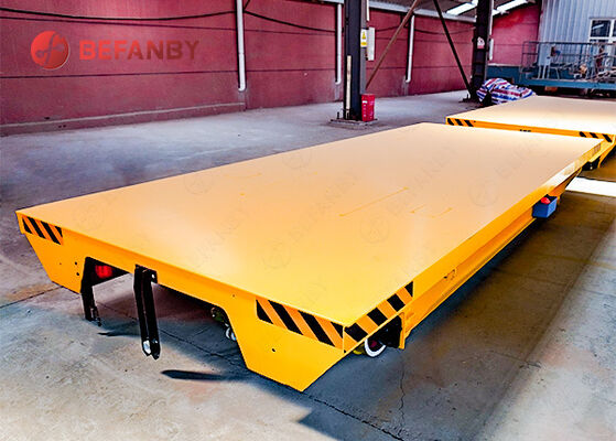 10t Capacity Electrical Rail Transfer Vehicle For Machine Factory