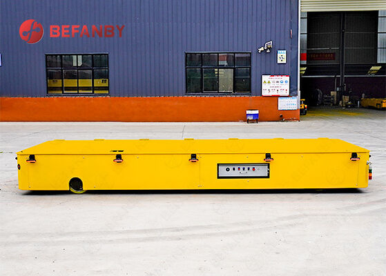 20 Ton  Capacity Steerable Transfer Carts For Forging Factory