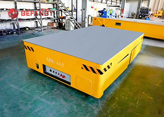 รถเข็นขนแบตเตอรี่ 40T สำหรับโรงงานแม่พิมพ์